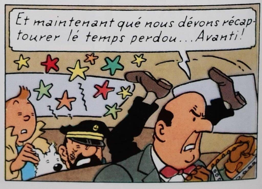 Tintin et le sport automobile