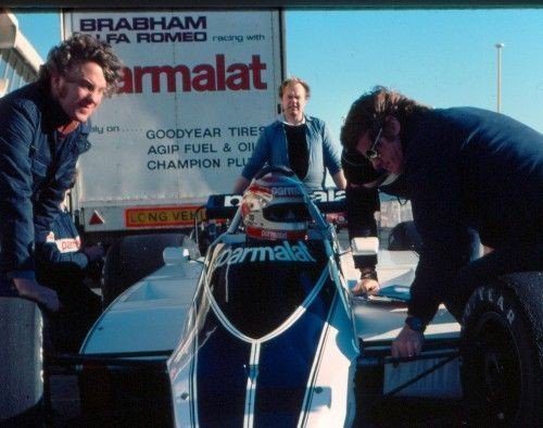 nelson piquet, ricardo zunino, brabham bt 49