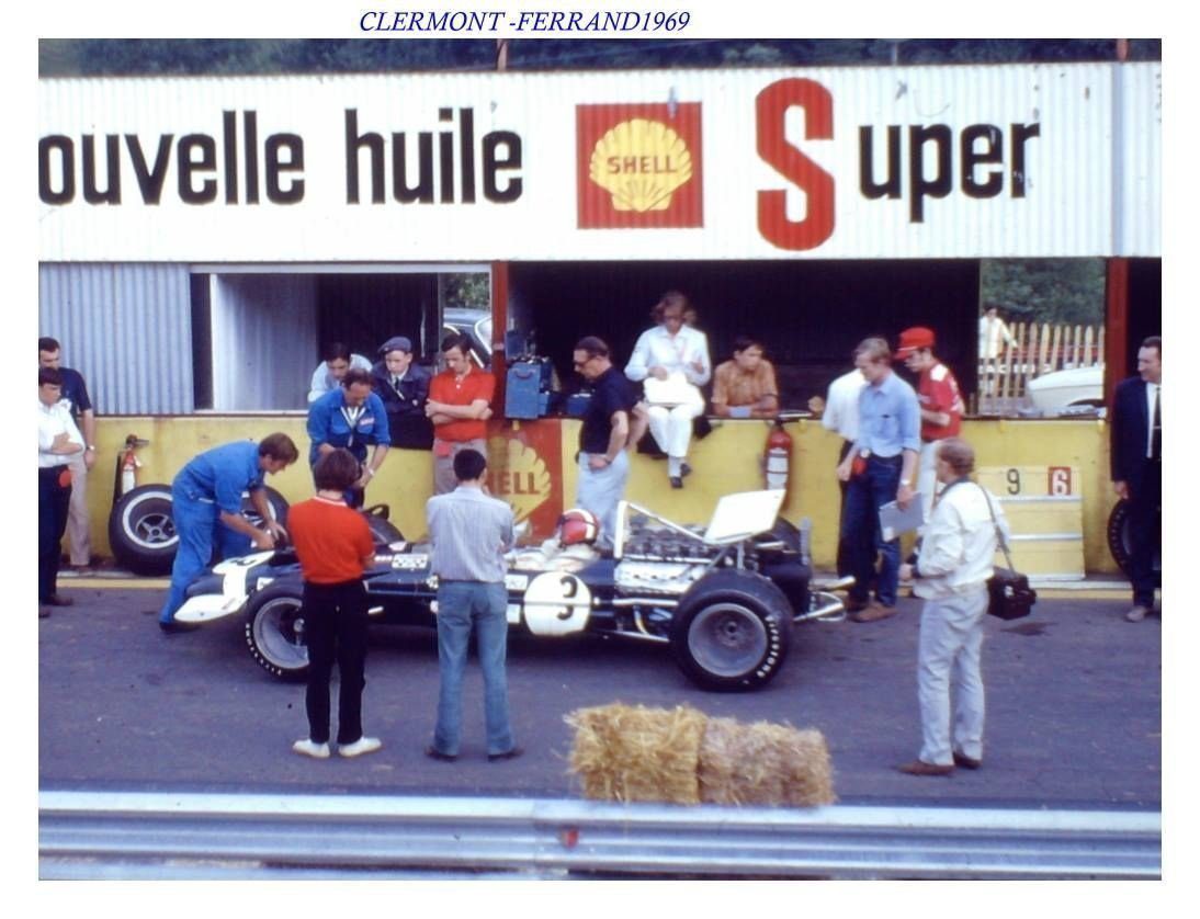  Jo Siffert GP France 1969 Charade @ Alain Moreau - Patrice Lafilé