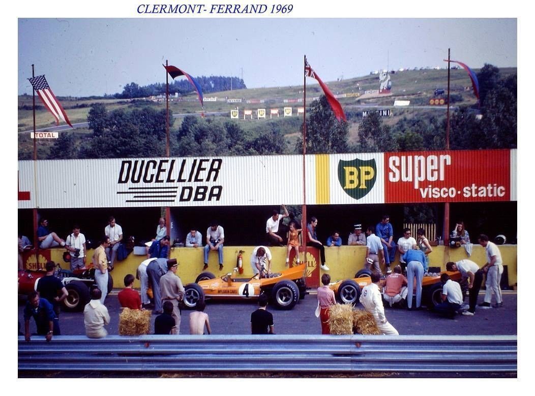 Stand McLaren GP France 1969 Charade @ Alain Moreau - Patrice Lafilé