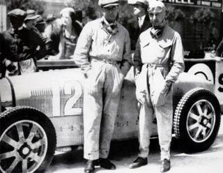 1929 GP Monaco - Williams et René Dreyfus@ DR