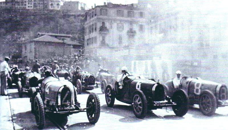 1929 GP Monaco - Départ @DR