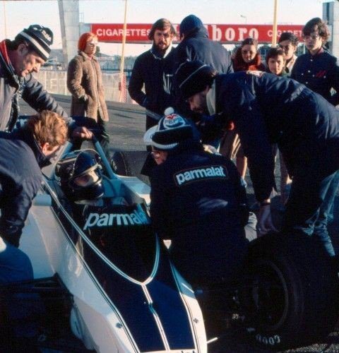 ricardo zunino, gordon murray, rick mears, barbham bt 49