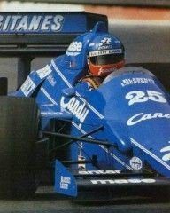 philippe streiff,olivier rogar,ligier,ags,tyrrell,gaignault,prost,brundle,laffite