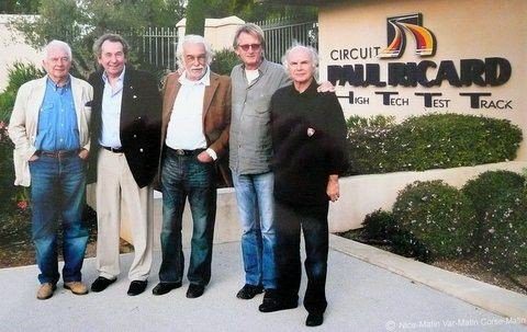 Jean-Pierre Beltoise, François Mazet, Johnny Rives, Jean-Pierre Jabouille, Jean-Pierre Paoli