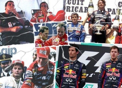 pierre ménard,sebastian vettel,mark weber,alan jones,carlos reutemann,didier pironi,gilles villeneuve,rené arnous,alain prost,rubens baricchello,michael schumacher