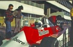 Alain Prost, Olivier Rogar, McLaren, Circuit Paul Ricard