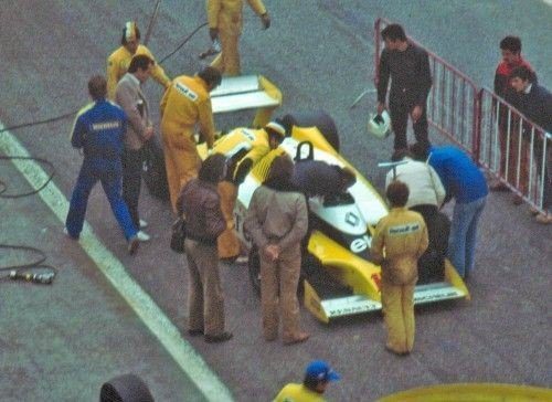 Jean Pierre Jabouille, Jean Sage, Johnny Rives, Olivier Rogar