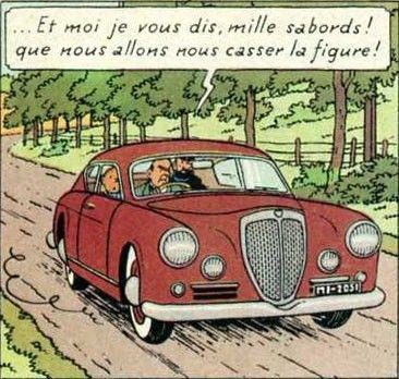 hergé,franquin,tintin,gaston lagaffe,spirou,voitures,classic courses,pierre ménard,spa francorchamps