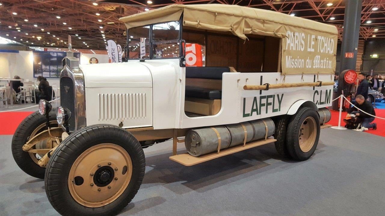 Epoqu'auto 2017-Classic Courses-Fondation Berliet-Lafly MC2 -1930- Alger- Gao- 12000 kms