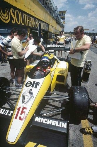 patrick tambay, pierre ménard, renault f1, gérard larrousse