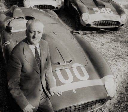 Enzo Ferrari - Mille Miglia 1957