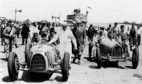 françois coeuret, louis chiron, alfa roméo, monthlery, grand prix de france 1934, 