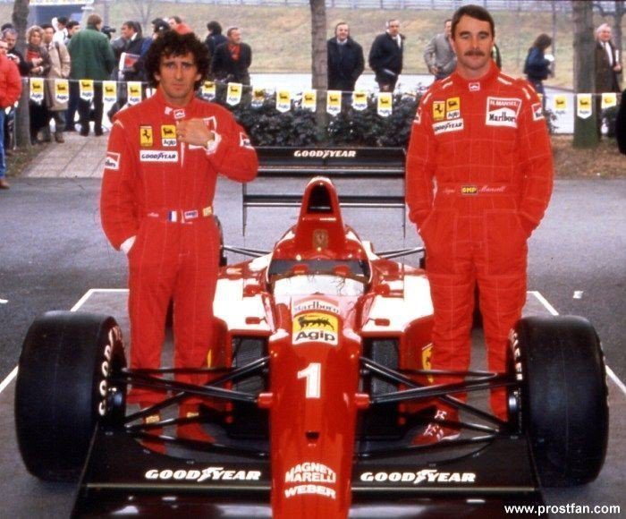 Alain Prost - Nigel Mansell