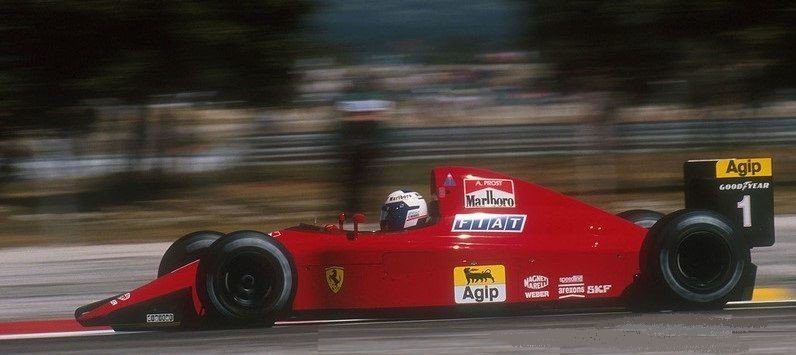Alain Prost - Ferrari 641 F1 1990
