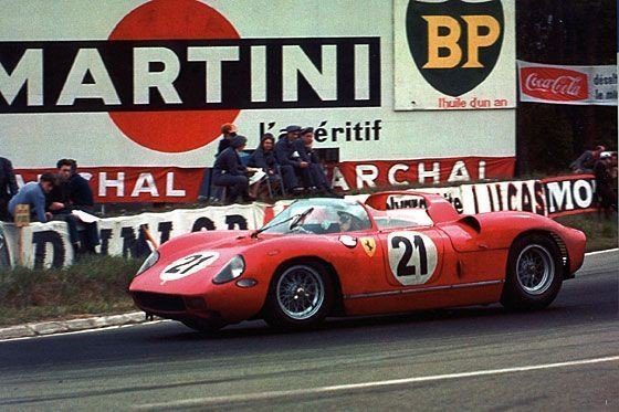Ferrari 250P - Bandini - Scarfiotti - Le mAns 1963 @ DR