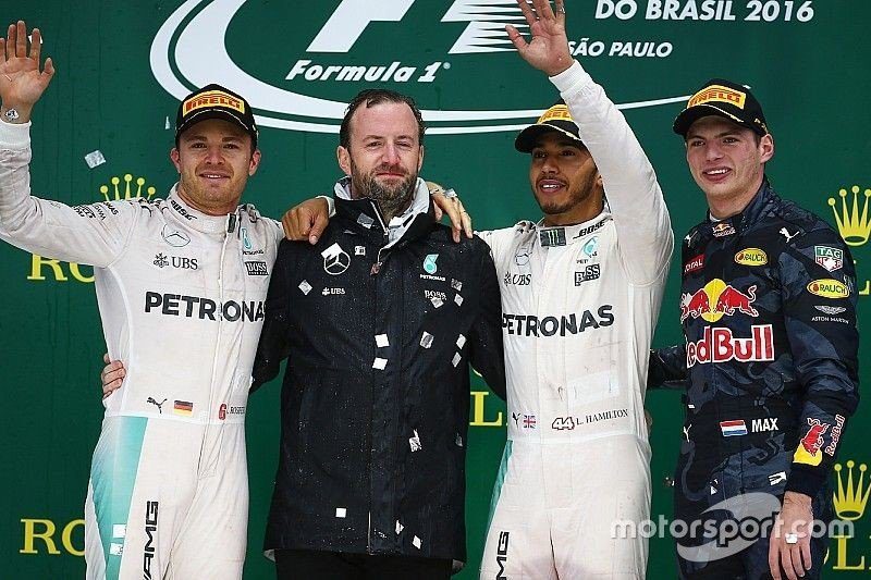 Brésil 2016 Hamilton Rosberg