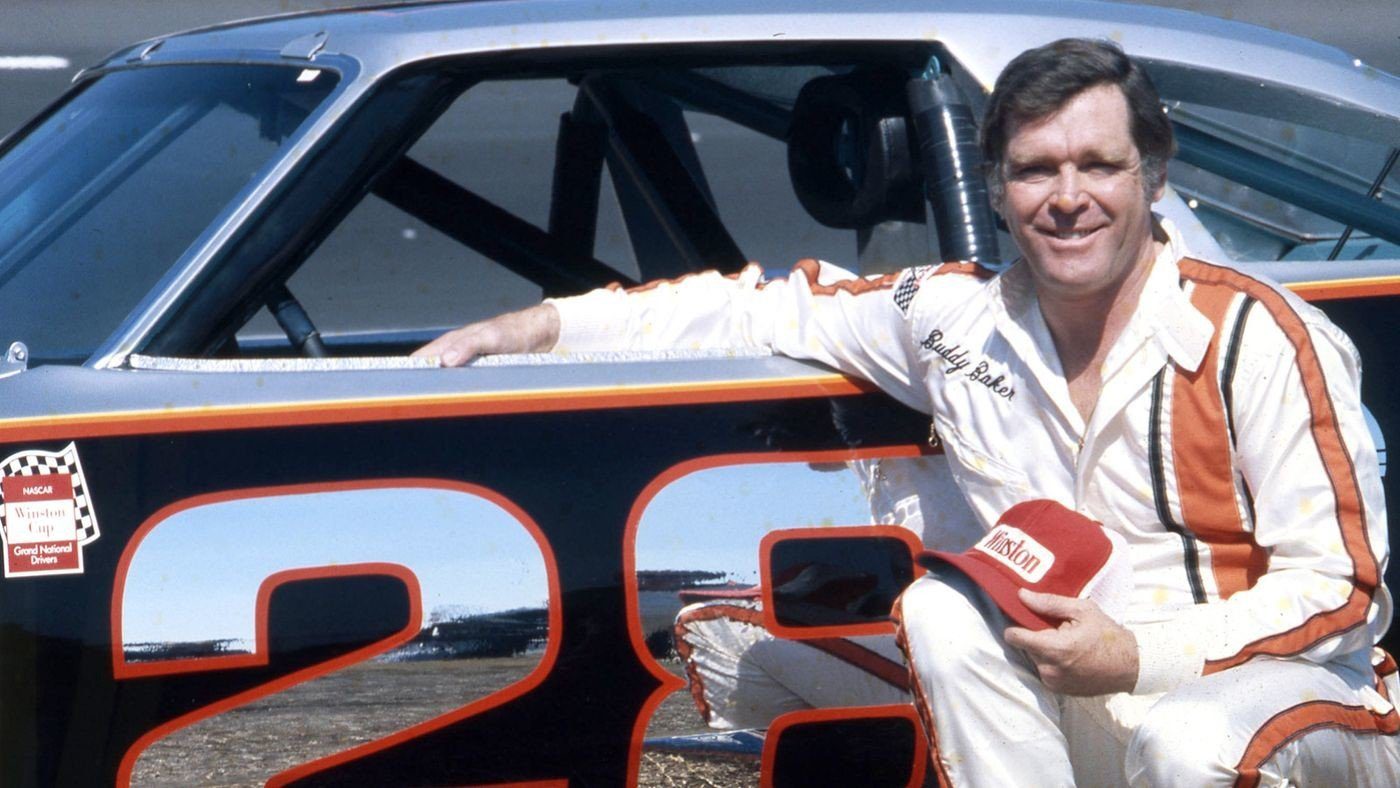 DAYTONA BEACH, FL - 1979: Buddy Baker with the Harry Ranier-owned Oldsmobile before a NASCAR Cup race at Daytona International Speedway. Baker won the pole position for both the Daytona 500 and Firecracker 400, but did not finish either race. The following year would be different, though, as Baker would take the pole once again for the 1980 Daytona 500, then go on to win the race. (Photo by ISC Images & Archives via Getty Images)
