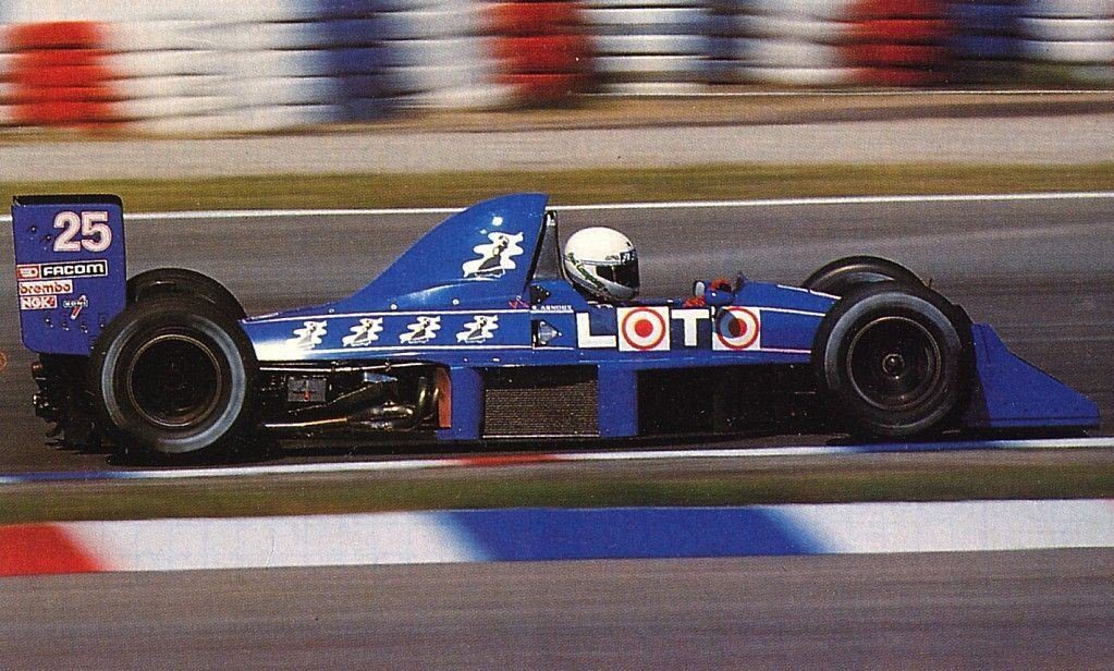 René Arnoux-Ligier-Judd-Grand Prix de France 1988-Circuit Paul Ricard
