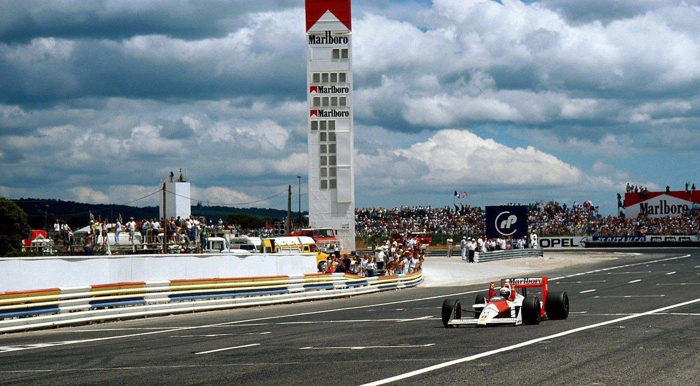Alain Prost-McLAren-Honda-Grand Prix de France 1988-Circuit Paul Ricard