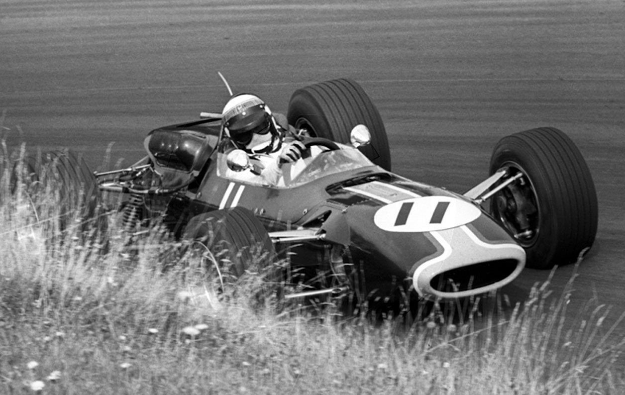 Jackie Stewart au volant d'une Matra F2 en 1967 © DR