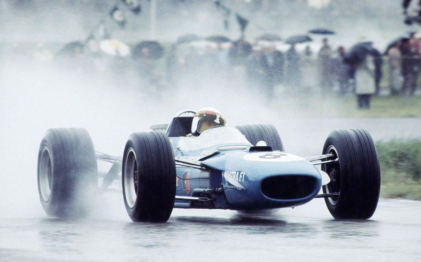 23 juin 1968, une grande date pour le tandem Stewart-Matra : première des neufs victoires en F1 © DR