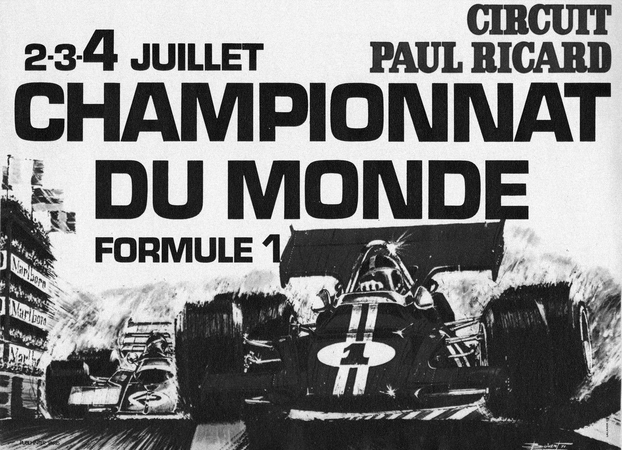 Circuit Paul Ricard 1er GP 1971