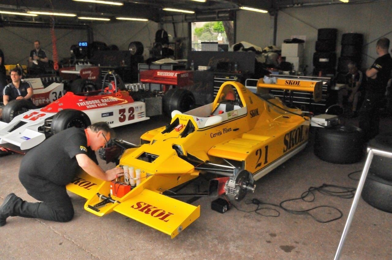  GP Monaco Historique 2018 - Fittipaldi F7 ex Keke Rosberg 1980 - Plateau G Pilote Frits Van Eerd NL @ Classic Courses