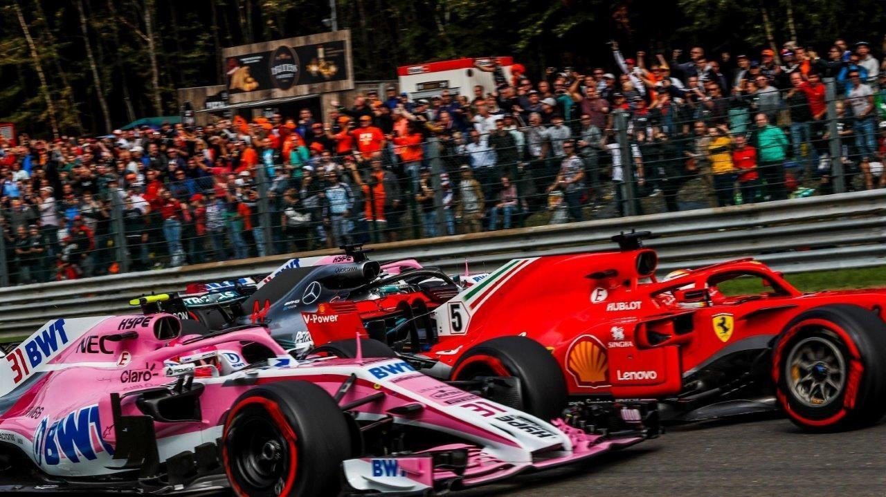 F1 Spa 2018 - Racing Point Force India @ DR