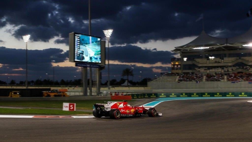 GP Abu Dhabi 2017 Vettel Ferrari @ DR
