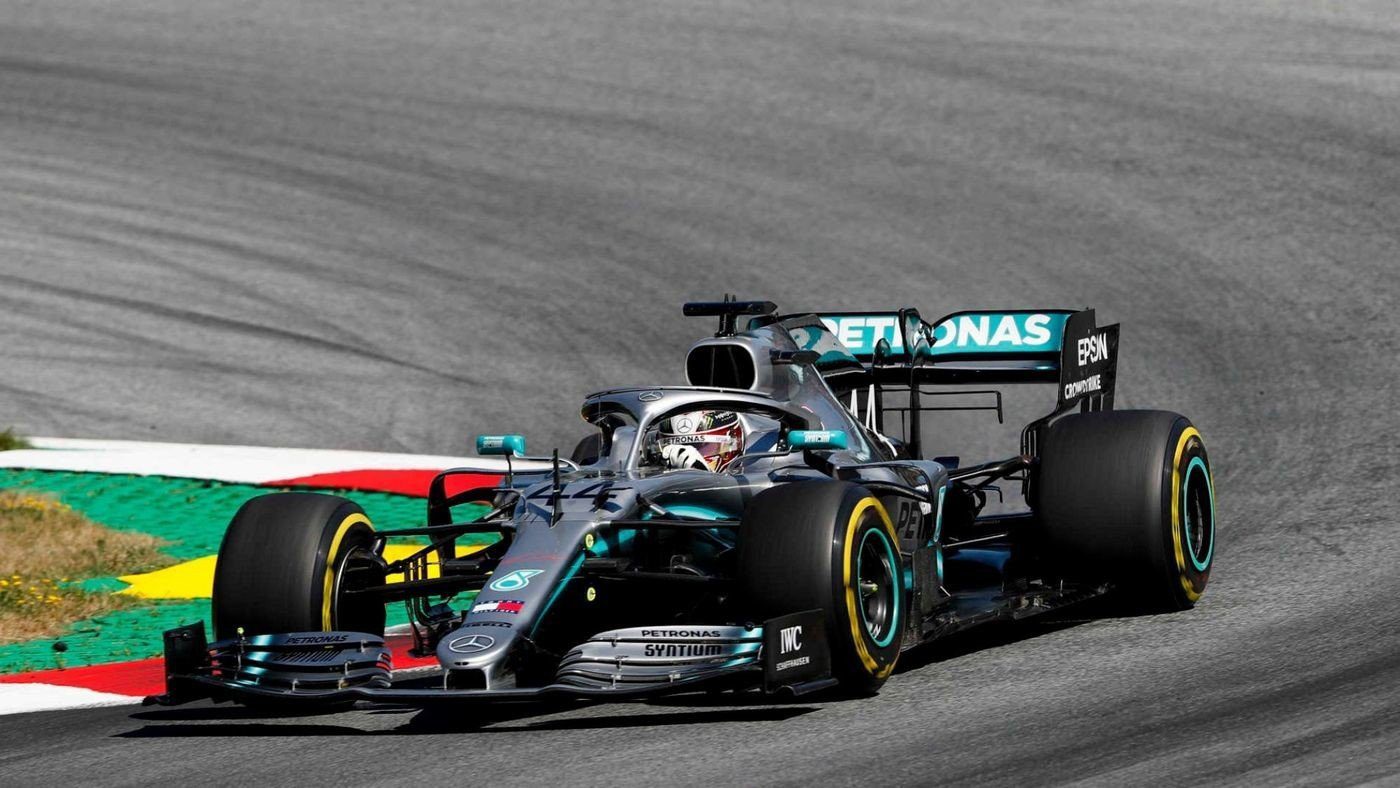 GP Autriche 2019 - lewis Hamilton - Mercedes W10 
