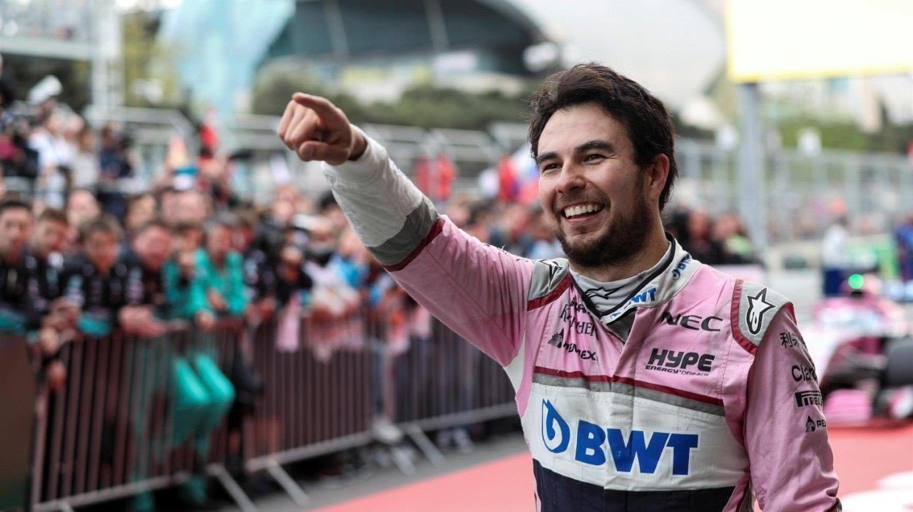 GP Bakou 2018 - Perez - Force India @DR