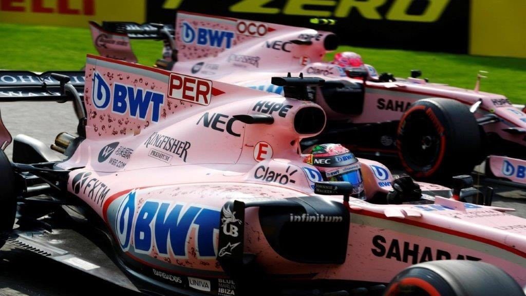 GP Belgique 2017 - Perez - Ocon Force India @ DR