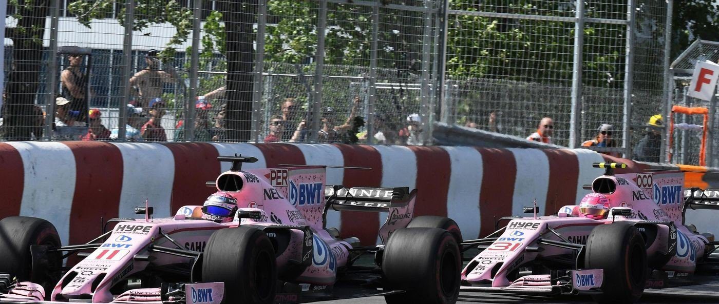 GP Canada 2017 Perez - Ocon - Force India @ DR