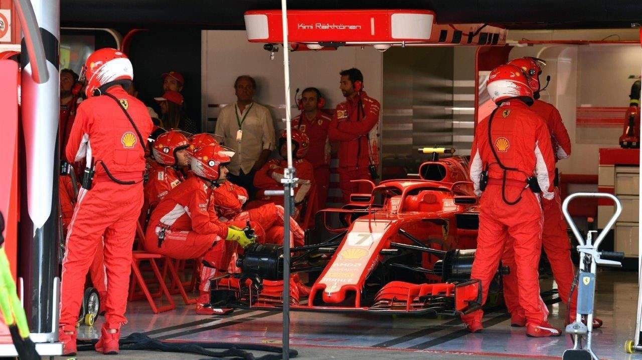 GP Espagne 2018 Ferrari @ DR