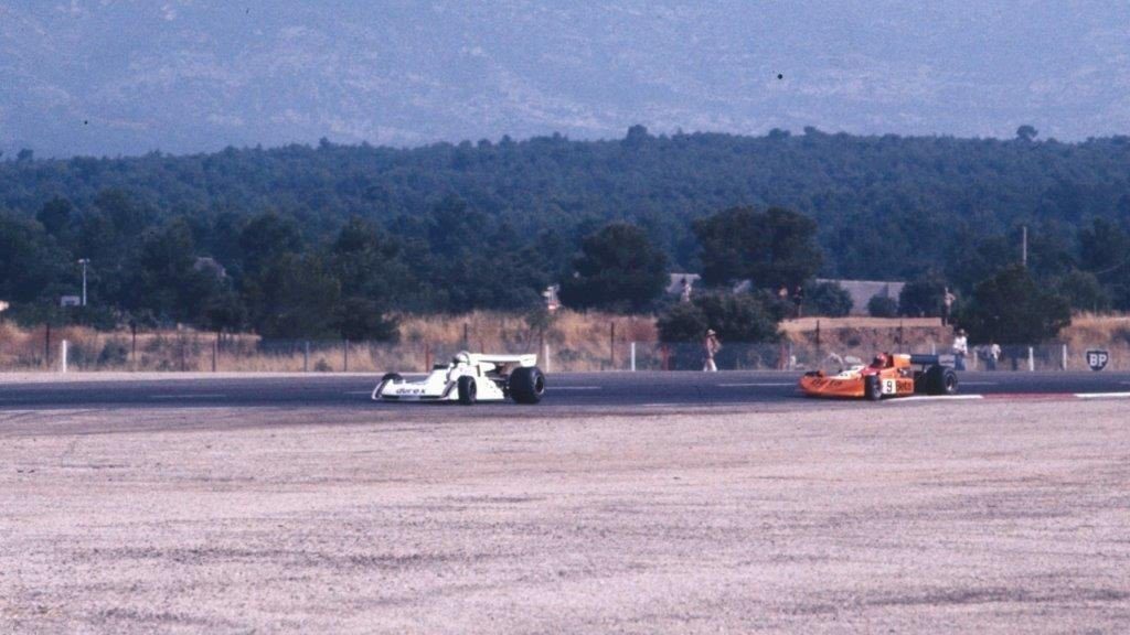 GP France 1976 Paul Ricard - Alan Jones - Surtees TS19 02 - Vittorio Brambilla - Marche 761 3 © Olivier ROGAR