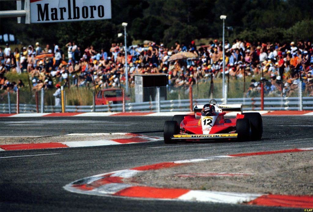 GP France 1978 - Gilles Villeneuve - Ferrari 312 T3 @ DR