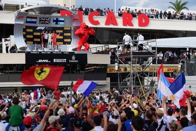 Grand Prix de France 2018 - Podium - Hamilton - Verstappen - Raikkonen @ DR
