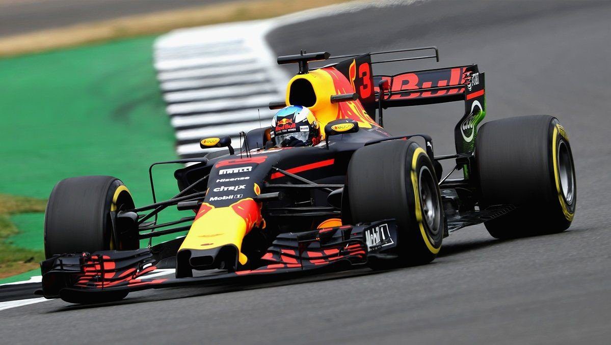 GP Grde Bretagne 2017 Daniel Ricciardo - Red Bull @ DR