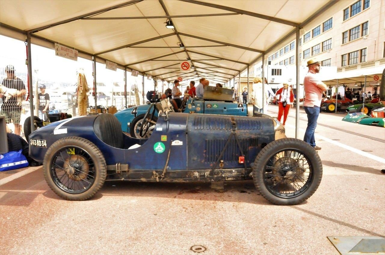 GP Monaco Historique 2018 - Amilcar C6 ex Louis Trintignant 1931- Plateau A Pilote Luca Slipjen NLD @ Classic Courses
