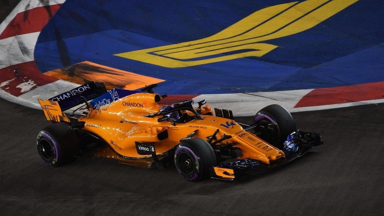 GP Singapour - Fernando Alonso - McLaren @ DR