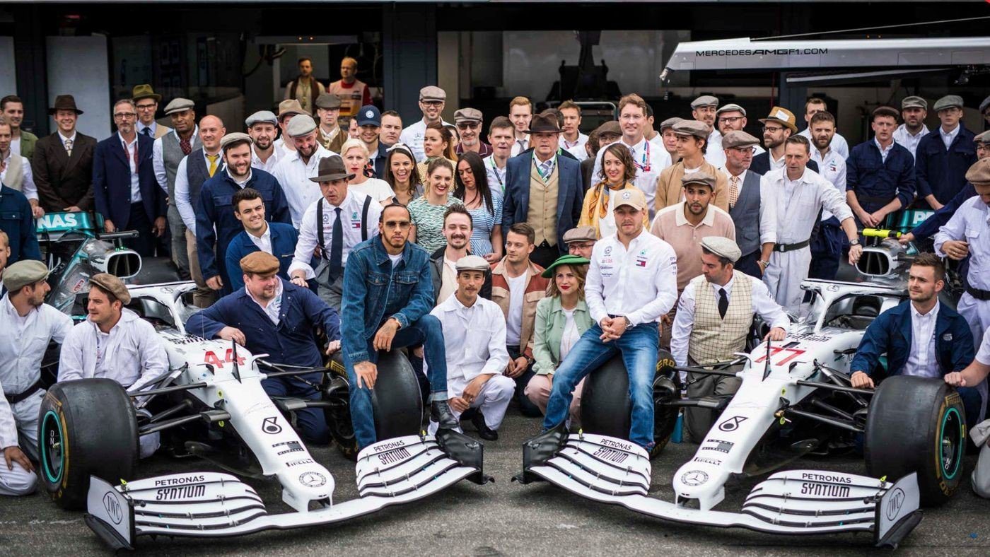 GP-dAllemagne-2019-125-années-de-sport-automobile-Mercedes-team