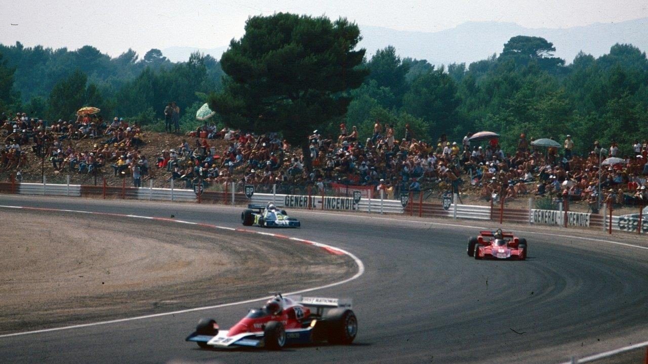  GP France 1976 Paul Ricard - Watson - Pace - Scheckter © Olivier ROGAR