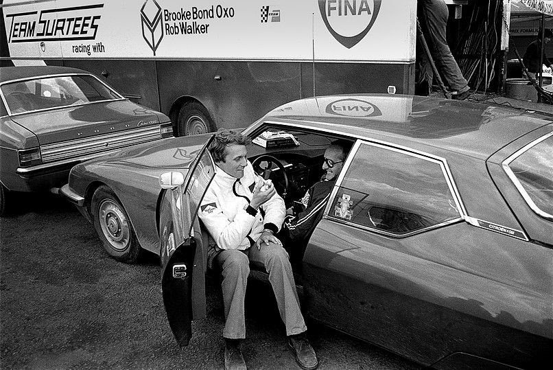 Hailwood et Lauda en 1973 - © Ian Dawson
