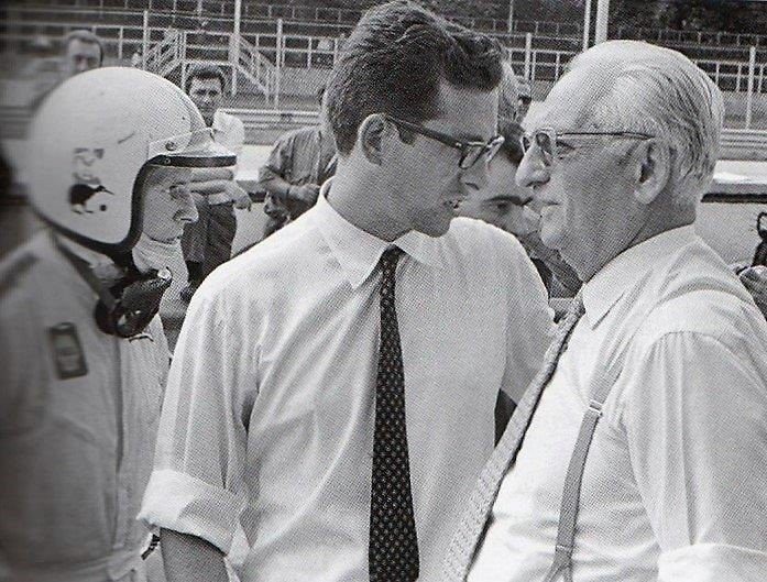 John Surtees - Mauro Forghieri - Enzo Ferrari @ DR