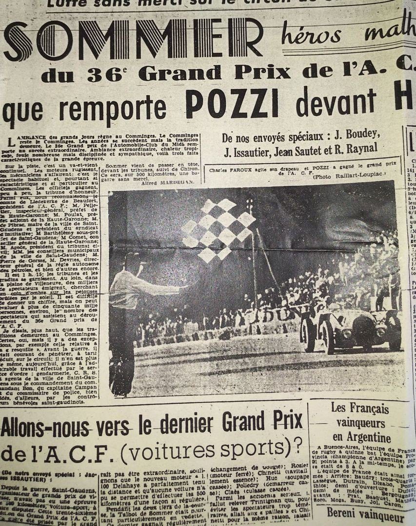 GP du Comminges 1949