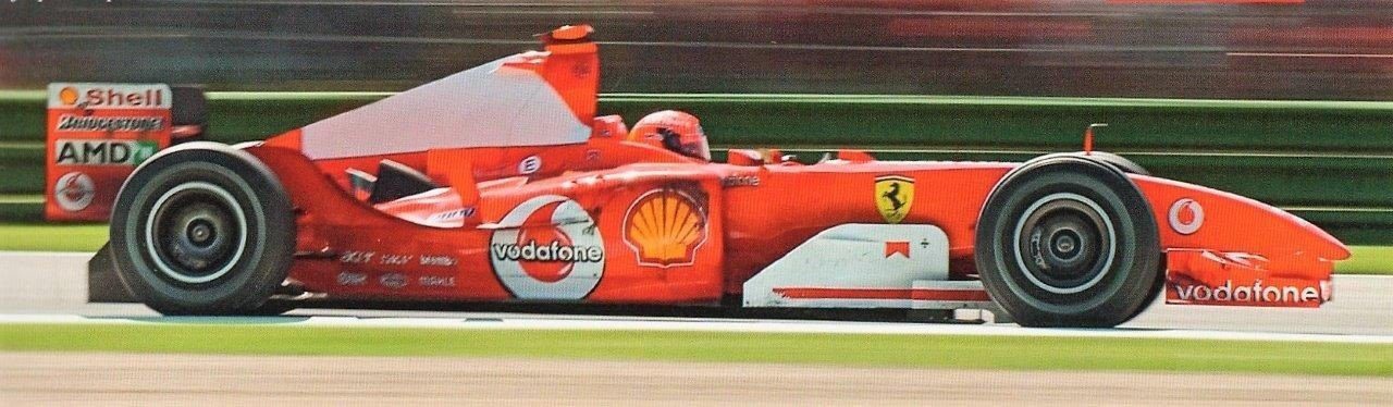 Michael Schumacher - Ferrari F 2004 @ DR