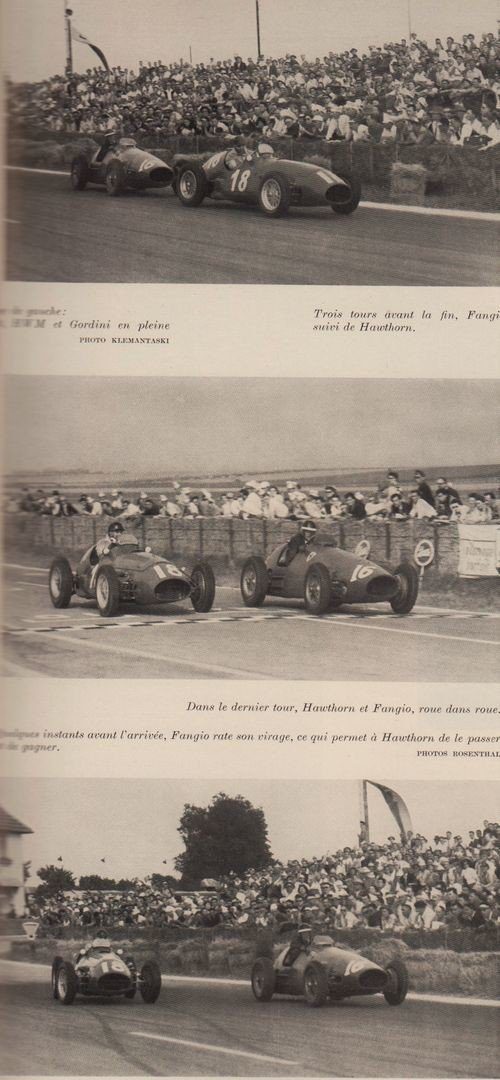 Mike Hawthorn - JM Fangion Reims 1953