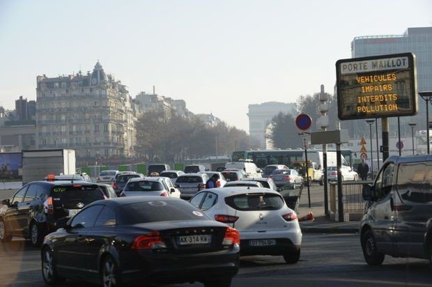 Paris circulation alternée