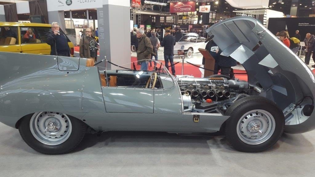 Retromobile 2018 - Jaguar D Type Continuation @ Olivier Rogar